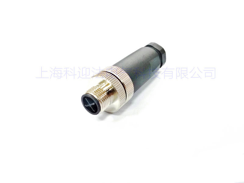 S-Code M12 Connector 4pin Male and Femal