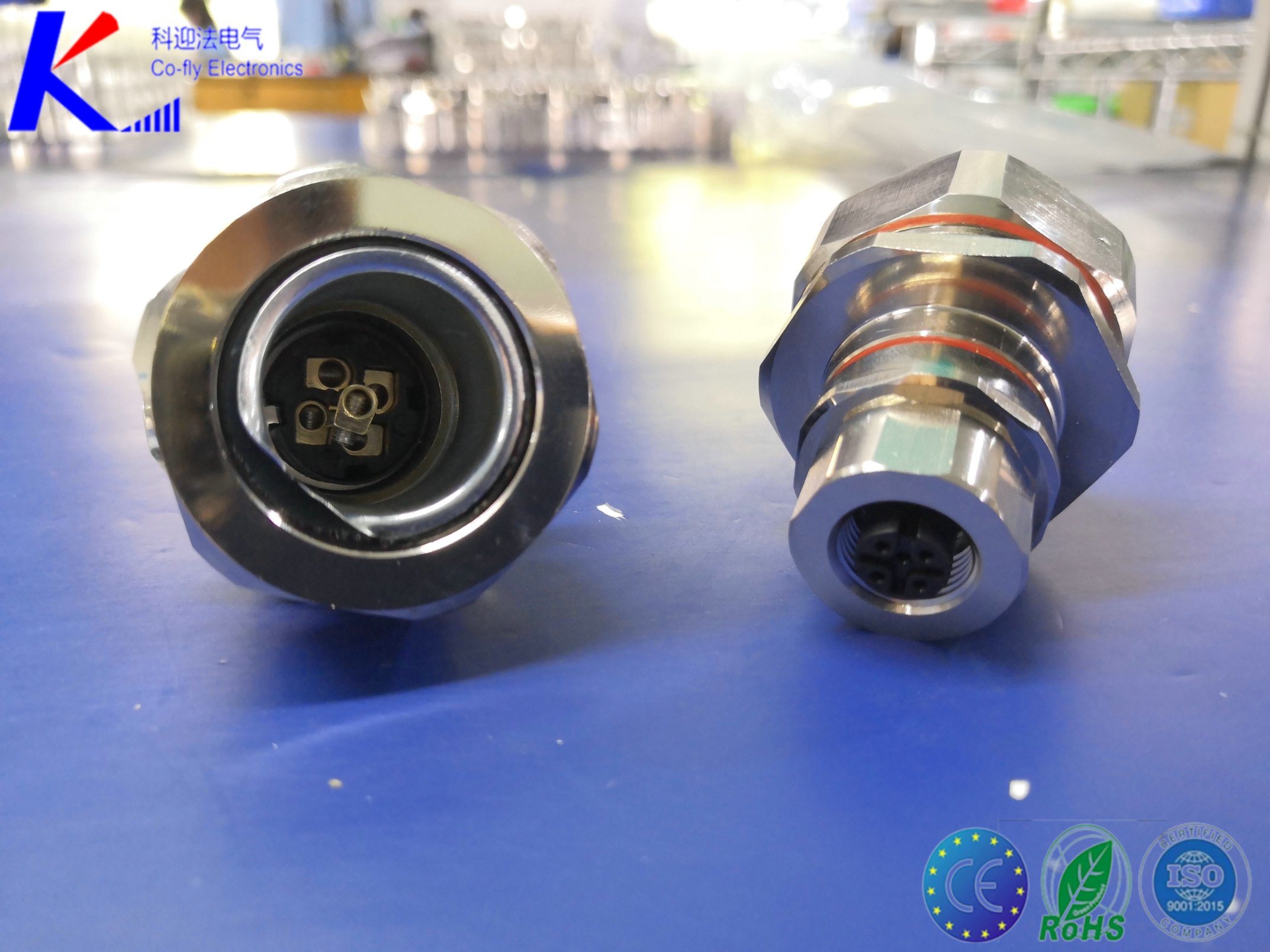 IP67 Waterprrof Circular Connector of M1