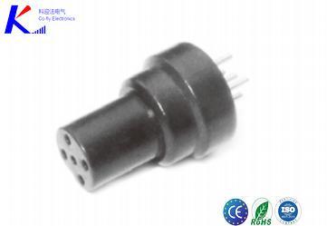 M12 Female 5-Pin Straight Plastic Insert