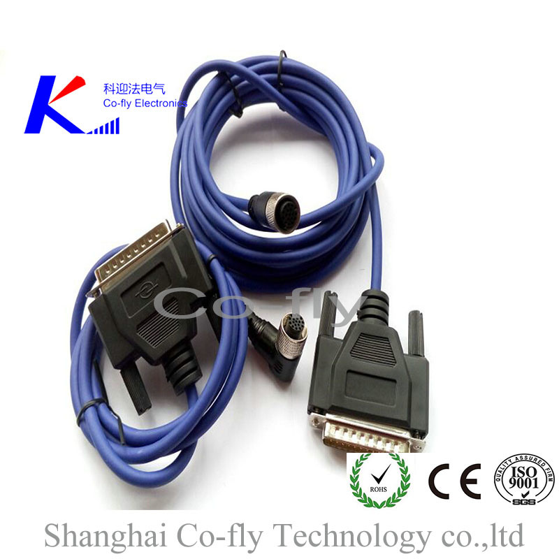 12-Pin Staight M12 Female with dB9 Plug 