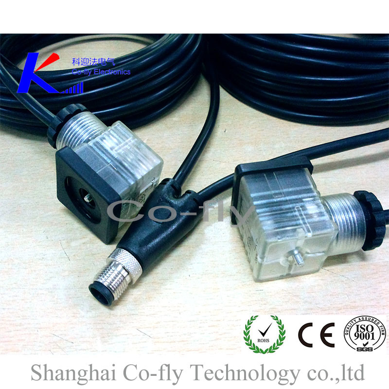 M12 Actuator Connector Y Splitter 4 Pin 