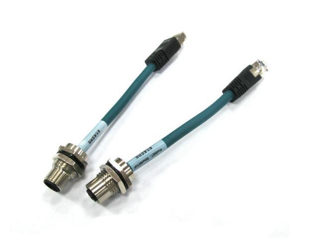 M12 Pg9 Cable Connector with Male RJ45 M