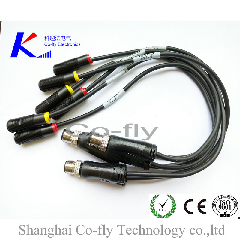 M12 Male Circular Connector with Sensor 