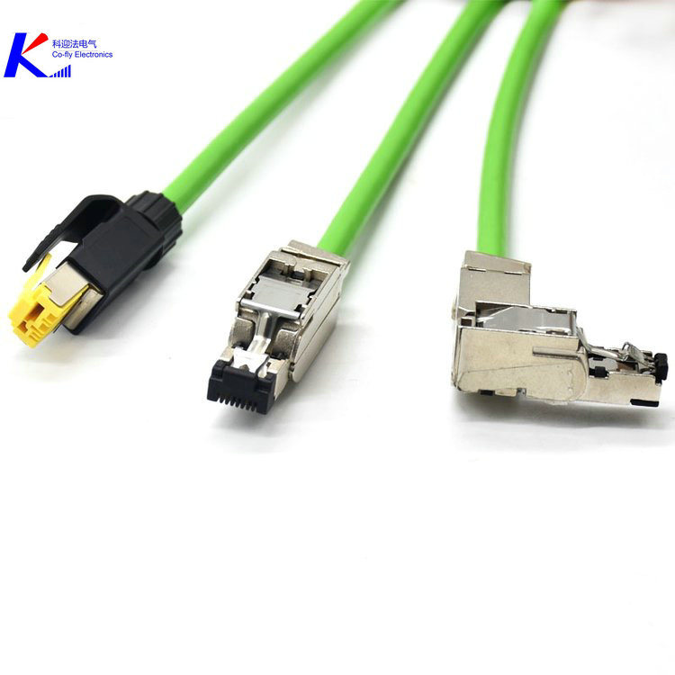 4 Pin, Shielded Circular Cable M12 Flang