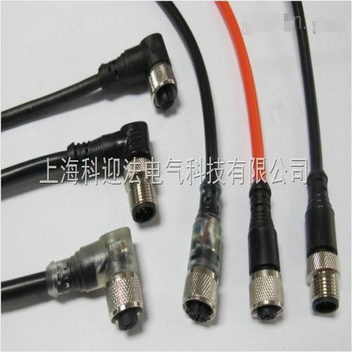Female Elbow M12 5-Pin Cable Connector w