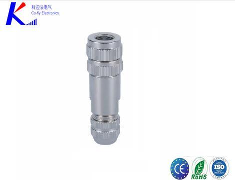 RoHS Waterproof Angle 4pin M8 Assembly C