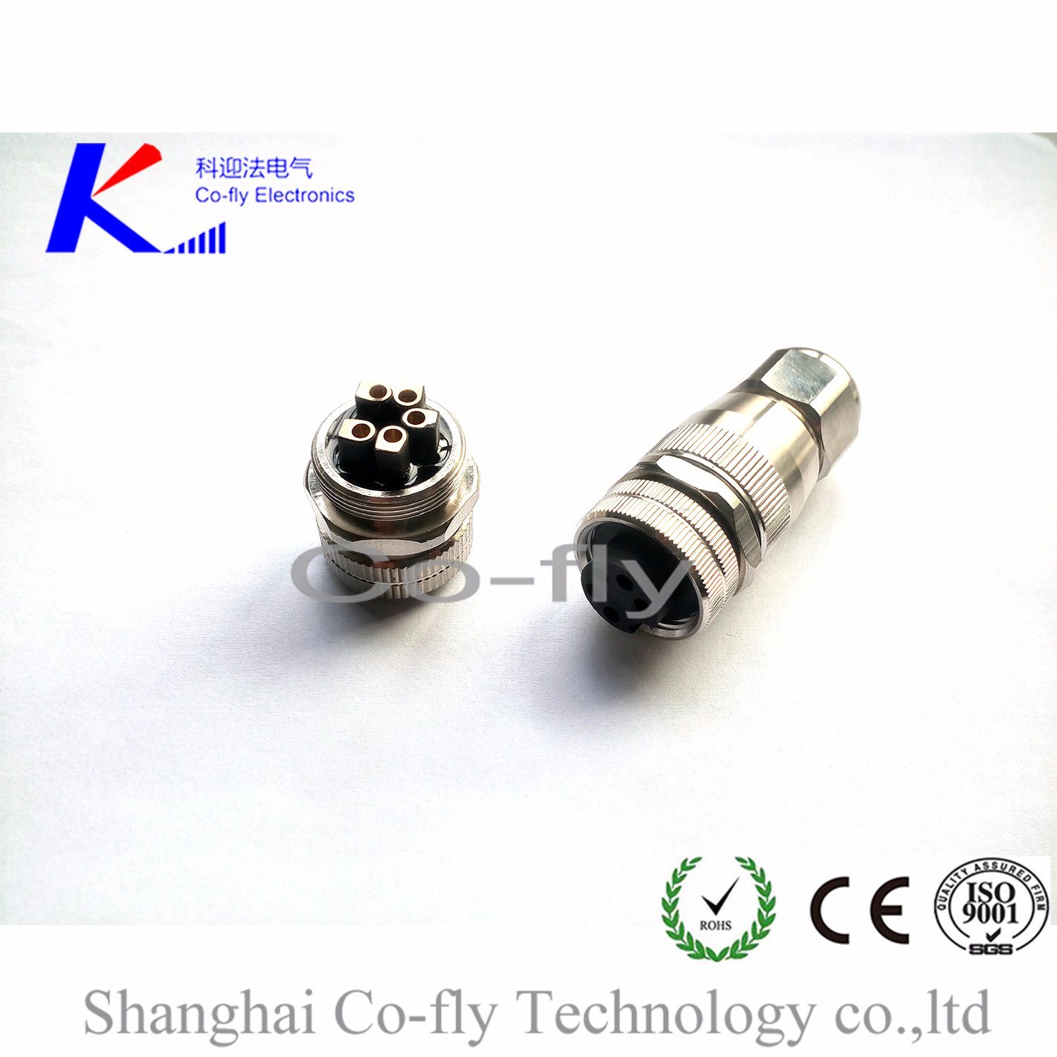 7/8′ ′ Female Waterproof 5pin Screw Lock