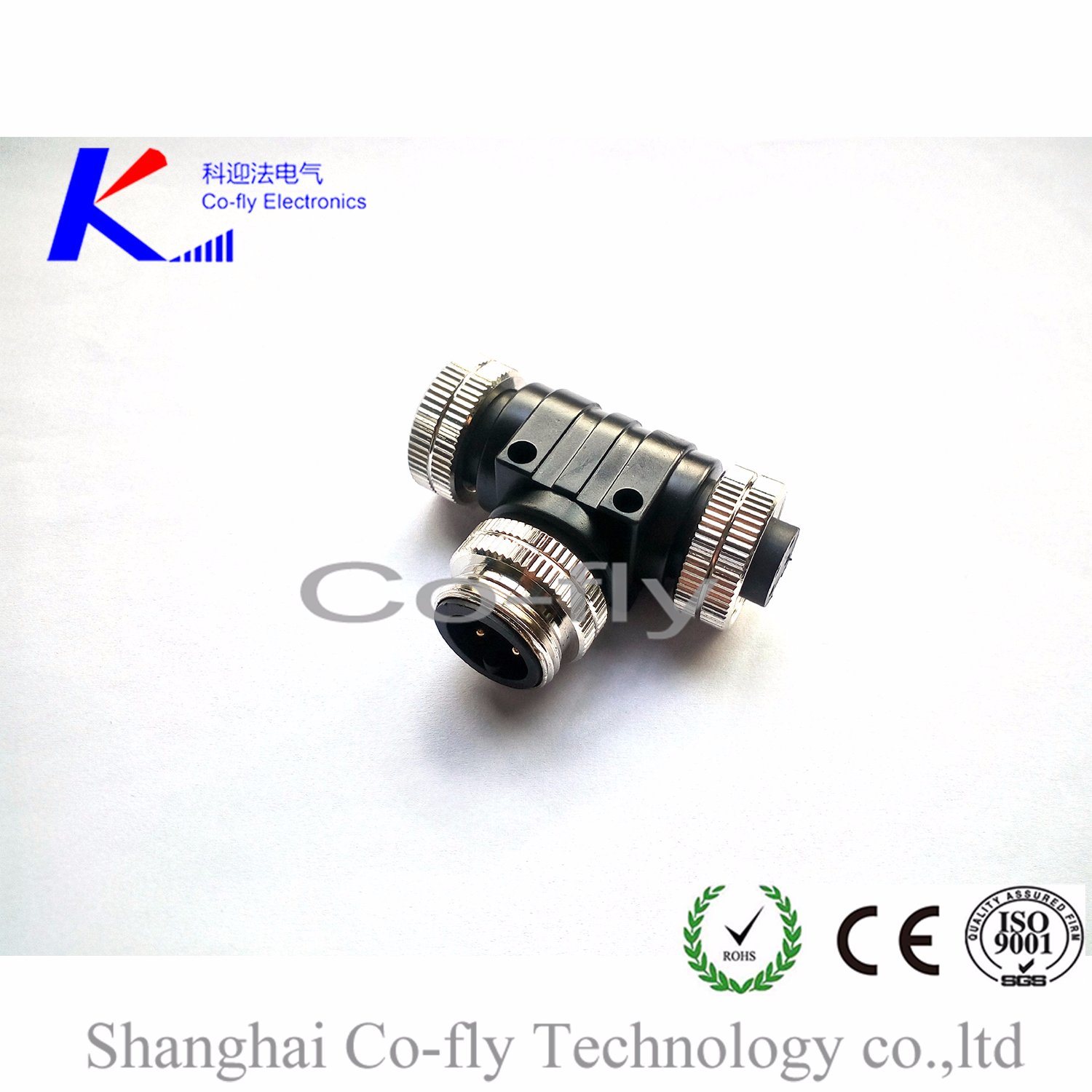 7/8′ ′ 4 Pin 1 Male with 2 Female T Y Sp