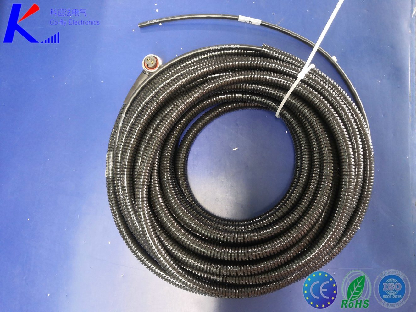 5/8 24unf 2pin Female 90 Degree Mil-C-50