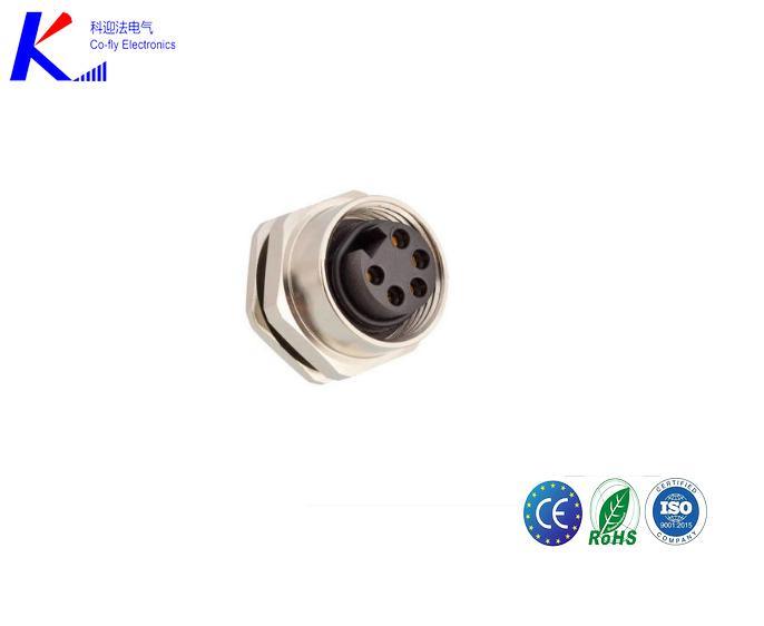 Rear Mounting Flange Female M23 5-Pin El
