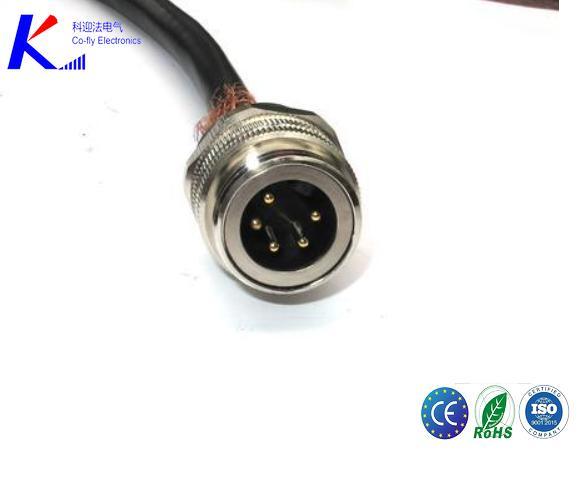 M23 Male 2, 3, 4, 5, 6, 8 IP67 Rear/ Fro